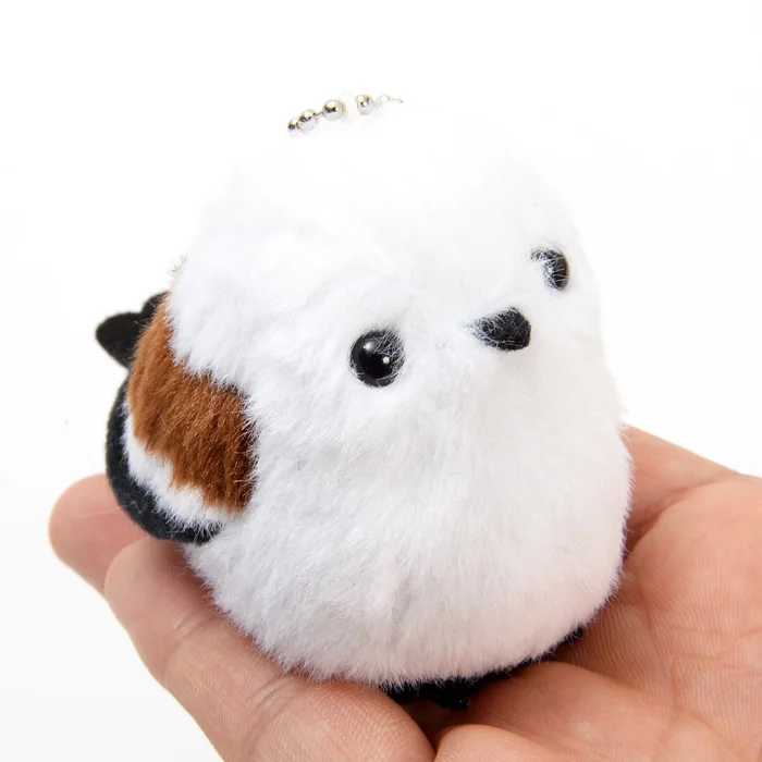 Japanese Animal Long-tailed Tit Plushie 7 Japanese Animal Long-tailed Tit Plushie - Image 5