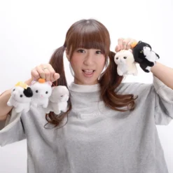 Noseteru Munchkin Cat Plush Collection (Ball Chain)