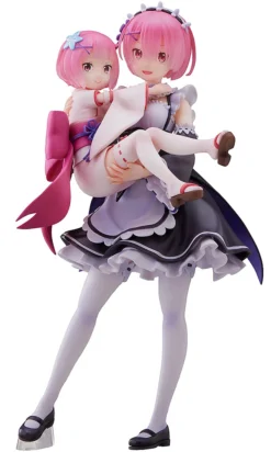 Sega Re:Zero -Starting Life In Another World- Ram & Childhood Ram 1/7 Scale Figure -Otaku Bliss 29679a32bf3a440999320bf1d5138e34.jpg