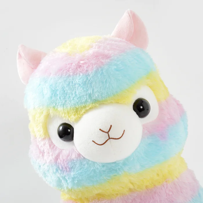 Rainbow Alpacasso Alpaca Plush (Super Jumbo) 10 Rainbow Alpacasso Alpaca Plush (Super Jumbo) - Image 8
