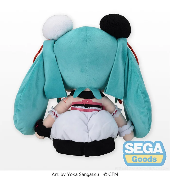 Hatsune Miku Panda Manju Ver. Fluffy Plush (XL) 6 Hatsune Miku Panda Manju Ver. Fluffy Plush (XL) - Image 4