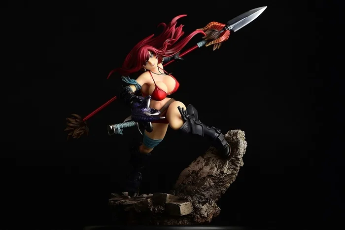Fairy Tail Erza Scarlet: The Knight Ver. Another Color Black Armor 1/6 Scale Figure (Re-run) 6 Fairy Tail Erza Scarlet: The Knight Ver. Another Color Black Armor 1/6 Scale Figure (Re-run) - Image 4