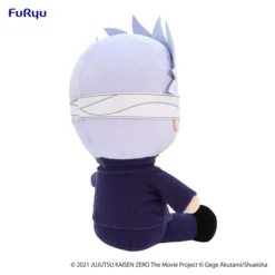 Jujutsu Kaisen 0: The Movie Jukon No Kata Kyurumaru Super Big Plush Toy Satoru Gojo -Otaku Bliss b6c3cac952a6463d996f249d966e9702.jpg