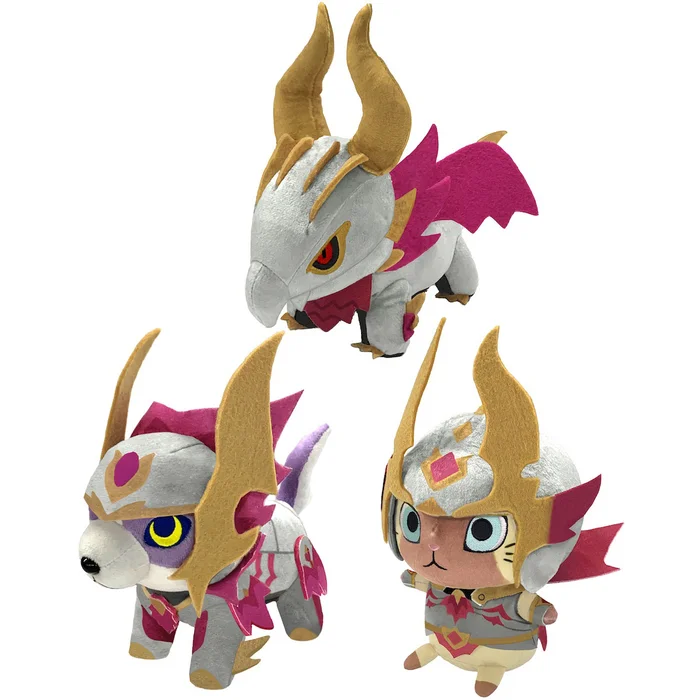 CAPCOM Monster Hunter Rise: Sunbreak Plush Collection 3 CAPCOM Monster Hunter Rise: Sunbreak Plush Collection