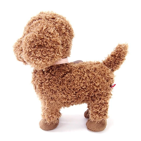 PUPS! Medium Brown Toy Poodle Plush 4 PUPS! Medium Brown Toy Poodle Plush - Image 2