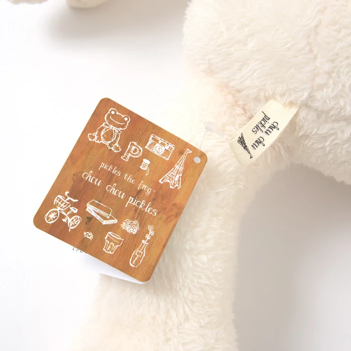 Pickles The Frog Chou Chou Pickles Medium Plush 7 Pickles The Frog Chou Chou Pickles Medium Plush - Image 5