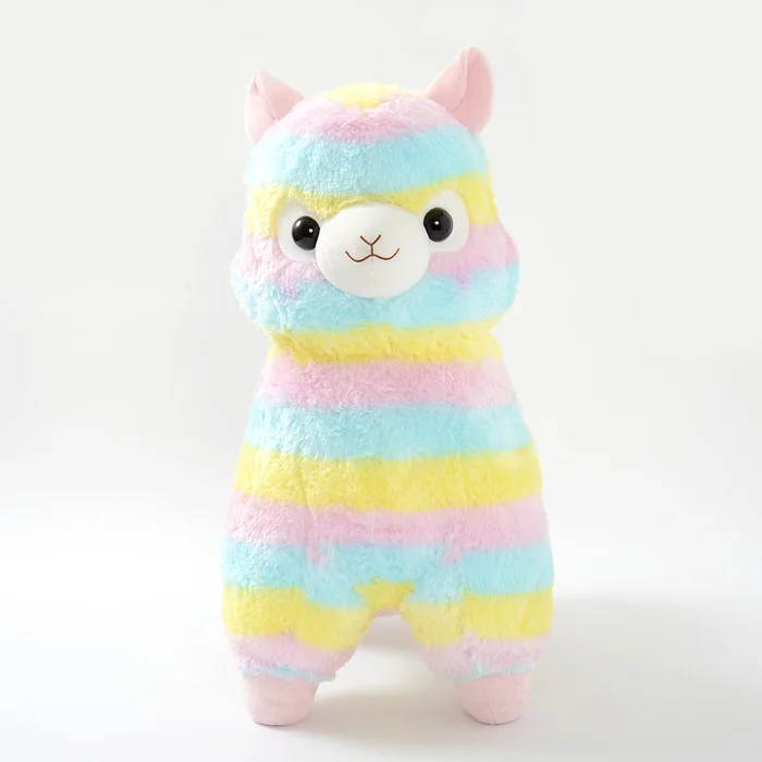 Rainbow Alpacasso Alpaca Plush (Super Jumbo) 5 Rainbow Alpacasso Alpaca Plush (Super Jumbo) - Image 3