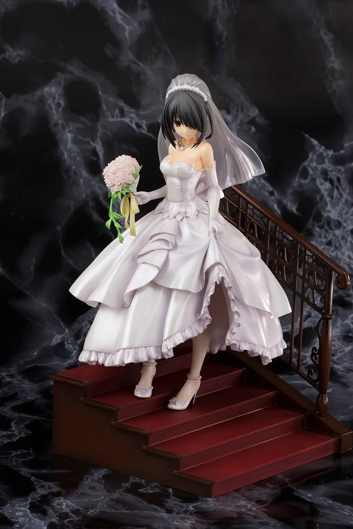 Date A Live Kurumi Tokisaki Wedding Ver. Non-Scale Figure 4 Date A Live Kurumi Tokisaki Wedding Ver. Non-Scale Figure - Image 2