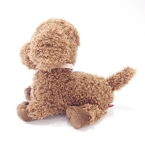 PUPS! Medium Brown Toy Poodle Plush 6 PUPS! Medium Brown Toy Poodle Plush - Image 4