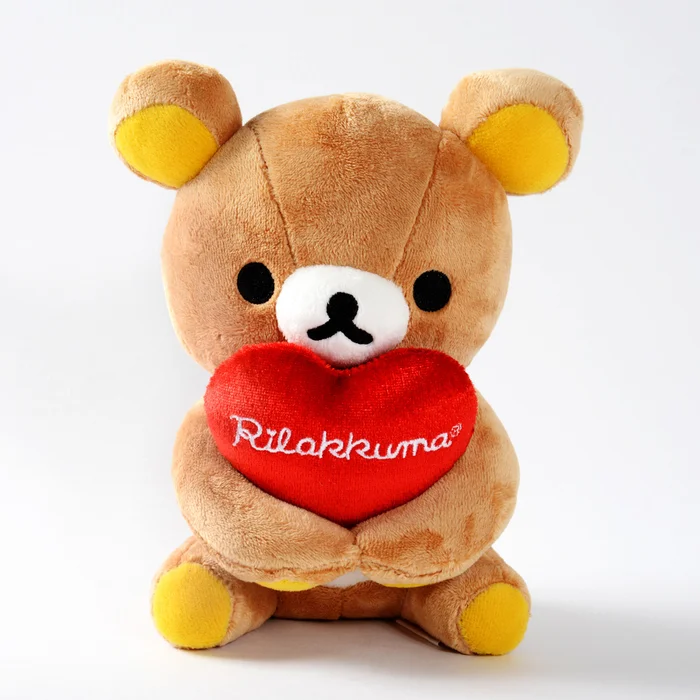 Rilakkuma Heart Desk Plush 4 Rilakkuma Heart Desk Plush - Image 2