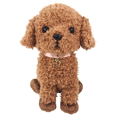 PUPS! Medium Brown Toy Poodle Plush 3 PUPS! Medium Brown Toy Poodle Plush